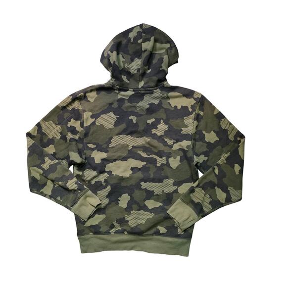 Champion Camo Hoodie Men’s S Green Pullover - Picture 7 of 9